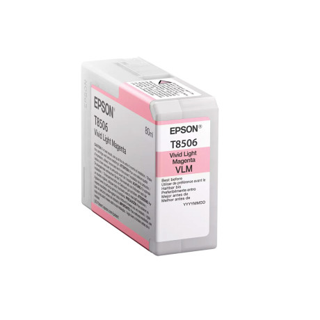 Ink Epson T8506 C13t85060n Light Magenta - 80ml