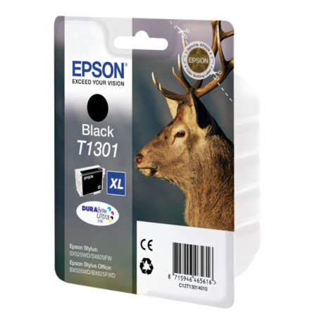 Epson Μελάνι Inkjet T1301 xl Black (C13t13014012) (Epst130140)
