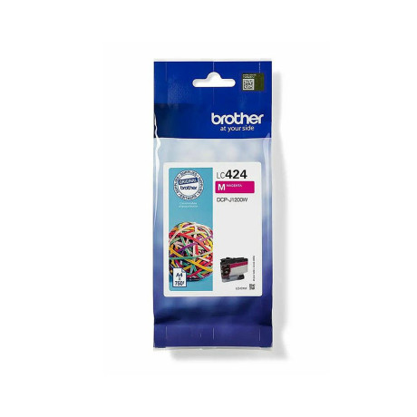 Brother Μελάνι Inkjet lc-424 Magenta (Lc424m) (Bro-lc-424m)