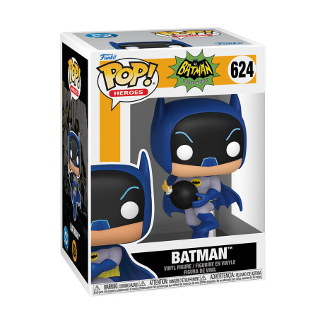 Funko Pop! Heroes: Batman Classiv tv Series - Batman (With Bomb) #624 Vinyl Figure