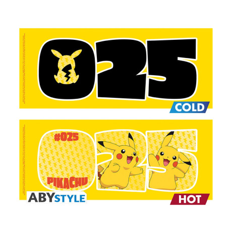 Abysse: Pokémon - Pikachu 25 Heat Change mug (460ml) (Abymuga155)