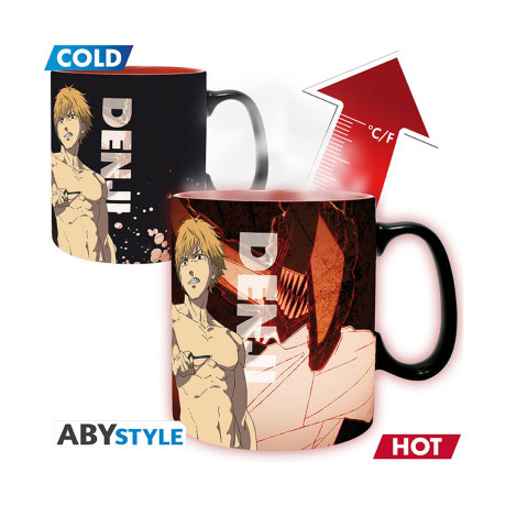 Abysse: Chainsaw man - Denji & aki Heat Change mug (460ml) (Abymuga602)