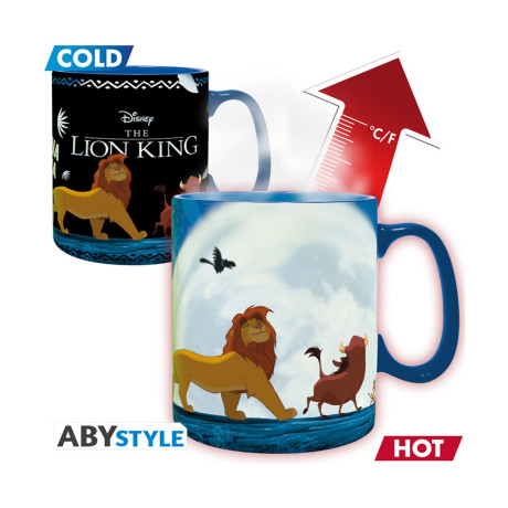 Abysse: Disney - the Lion King Heat Change mug (460ml) (Abymuga609)