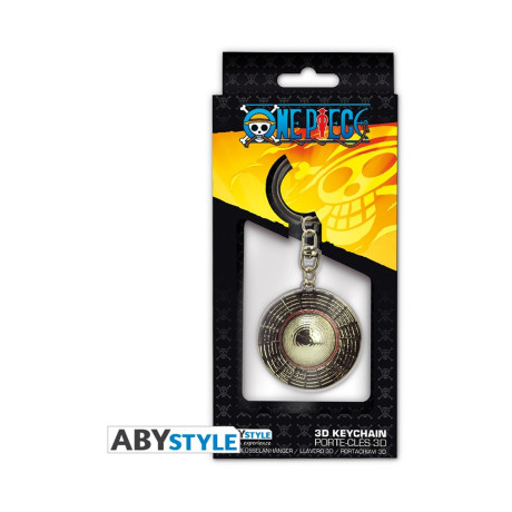 Abystyle the fan Experience: one Piece - Luffy's hat 3d Keychain (Abykey329)