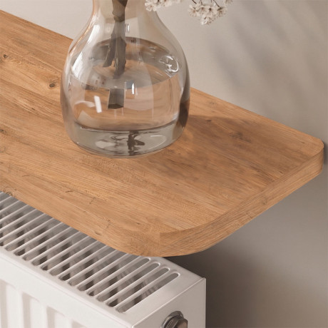 Ραφιέρα Τοίχου Barca Megapap Χρώμα Pine oak 91x17,5x20,4εκ.