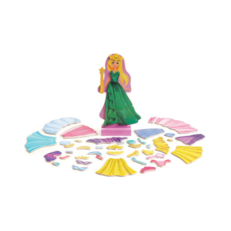 As Happi Hobbi: Magnet Dress up - Princess (1029-64095)
