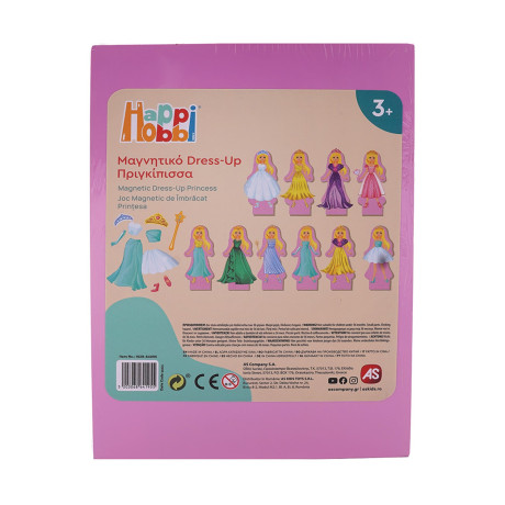 As Happi Hobbi: Magnet Dress up - Princess (1029-64095)