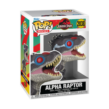 Funko Pop! Movies: Jurassic Park - Alpha Raptor #2038 Vinyl Figure