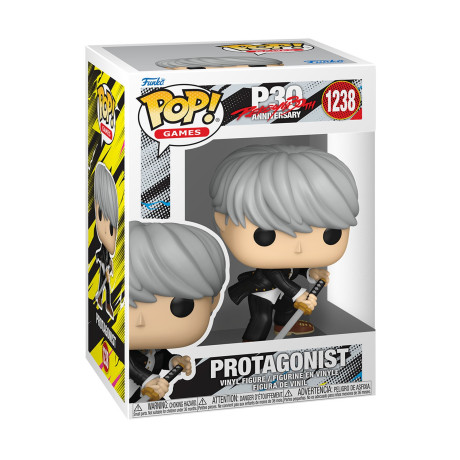 Funko Pop! Games: Persona 30th Anniv. - Protagonist #1238 Vinyl Figure