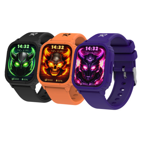 Kiddoboo Goat Rage Gaming Smartwatch Black