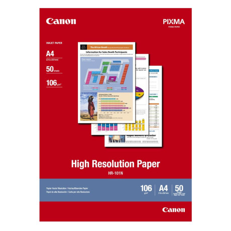 Canon High Resolution Paper a4 106g/m² 50 Φύλλα (1033a002) (Can-Hr101a450)