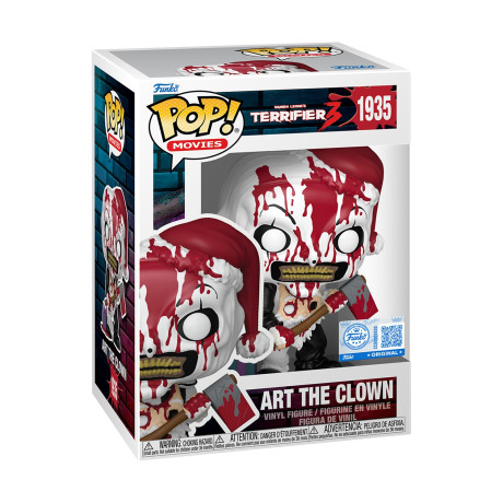 Funko Pop! Movies: Terrifier 3 - art the Clown (Special Edition) #1935 Vinyl Figure