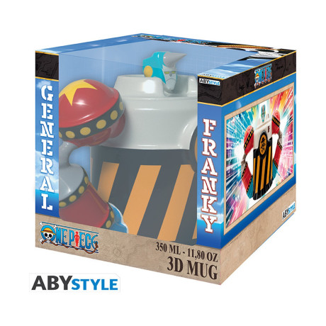 Abysse: one Piece - Iron Pirate Franky Shogun 3d mug (Abymuga547)