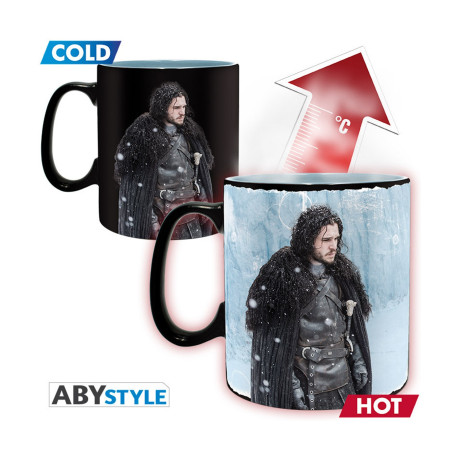 Abysse Game of Thrones - Winter is Here Heat Changing mug (460ml) (Abymug445)