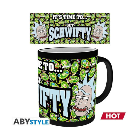 Abysse: Rick and Morty - get Schwifty Heatchange mug (320ml) (Mgh0063)