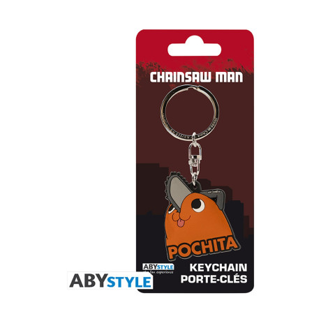 Abysse Chainsaw Man: Pochita Keychain (Abykey622)