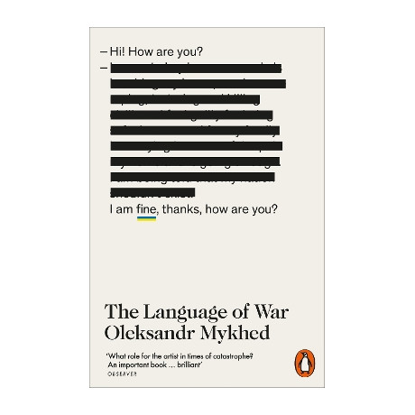 Penguin Orange Spines : the Language of war pb