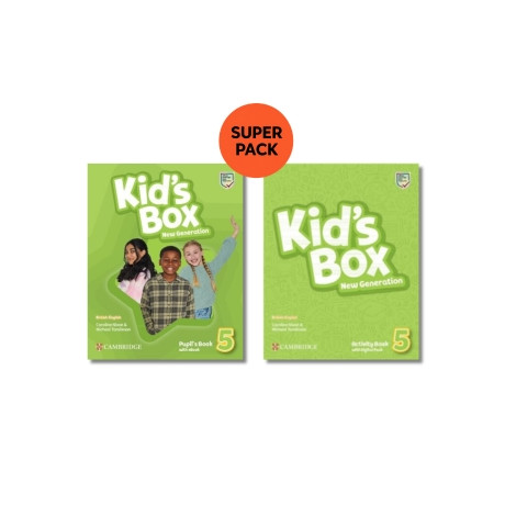Kids box new Generation 5 Super Pack (sb + wb)