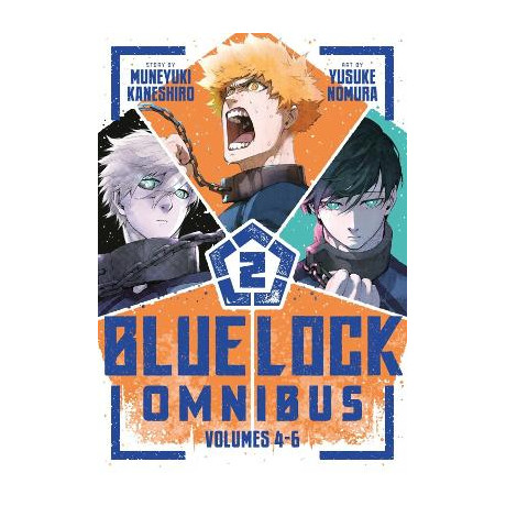 Blue Lock Omnibus gn vol 02 pb