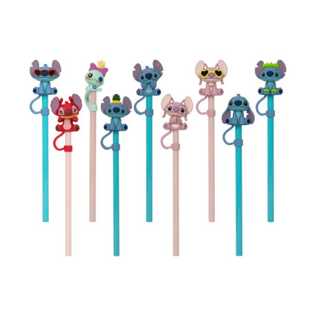Paladone: Disney Stitch - Straws With Toppers Blind bag (Pp14004ls)