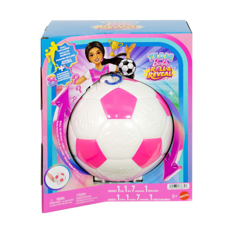 Mattel Barbie: Roll & Reveal - Soccer Player Doll (Jmk20)