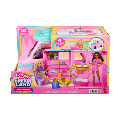 Mattel Barbie: Dream Land - Roadtrip Camper (Jmk45)