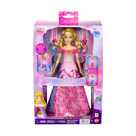 Mattel Disney Princess: Aurora Pink to Blue Dress - Transforming Dress (Jlk24)