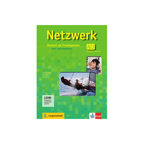 Netzwerk A2.1 Kursbuch und Arbeitsbuch (+cds +Dvd)