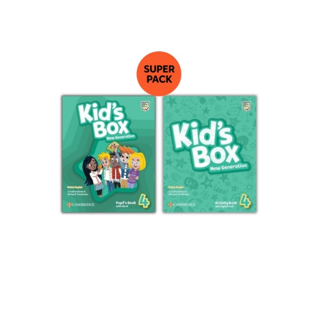 Kids box new Generation 4 Super Pack (sb + wb)