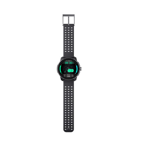 Qcy Track s10 Watch Black 1,43 Amoled hd Dual Band 6 sat Gps, Gyroscope Geomagnetometer