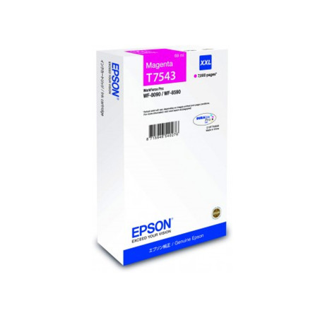 Ink Epson T75434n Magenta With Pigment ink -Size xxl