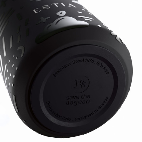 Estia Θερμος Pulse  Save the Aegean 500ml Noir Echo