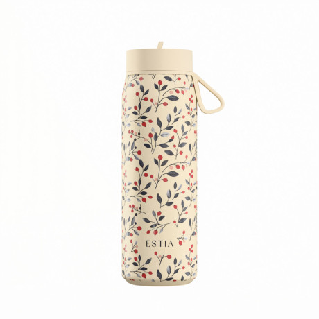 Estia Θερμος Pulse  Save the Aegean 500ml Bloom Beige
