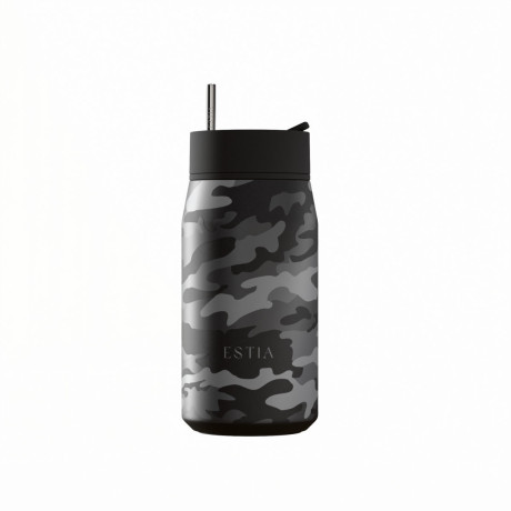 Estia Θερμος Lens Save the Aegean 360ml Dark Camo