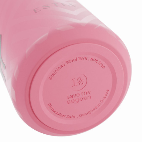 Estia Θερμος Flow  Save the Aegean 500ml Blush pop