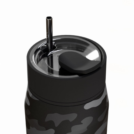 Estia Θερμος Lens Save the Aegean 360ml Dark Camo