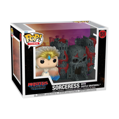 Funko Pop! Town: Masters of the Universe - Sorceress With Castle Grayskull #51 Vinyl Figure