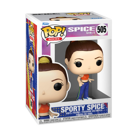 Funko Pop! Rocks: Spice Girls - Sporty Spice  #505 Vinyl Figure