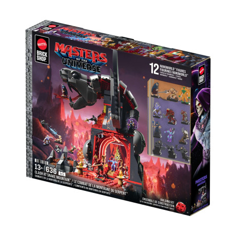 Mattel Brick Shop: Masters of the Universe Premium Series - Snake Mountain (Jmb31)