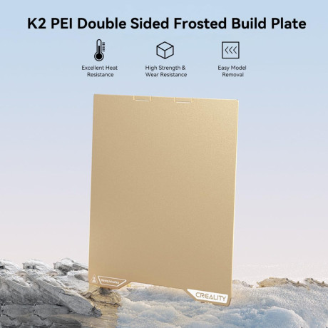 Creality k2 pei Double Sided Frosted Build Plate 270x293
