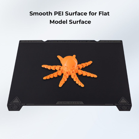 Creality k1 max Smooth pei Build Plate 315x310mm - k1 max / Ender-3 v3 Plus - no Magnetic Sticker