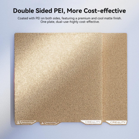 Creality k2 pei Double Sided Frosted Build Plate 270x293