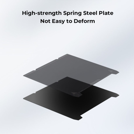 Creality k1 max Smooth pei Build Plate 315x310mm - k1 max / Ender-3 v3 Plus - no Magnetic Sticker