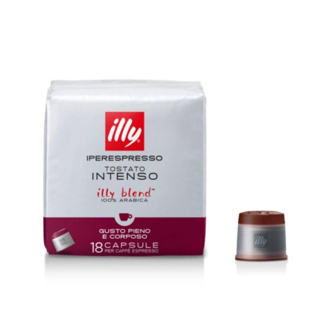 Illy Capsule Iperespresso Intenso Bold Roast 18pz (79045) (Ill79045)