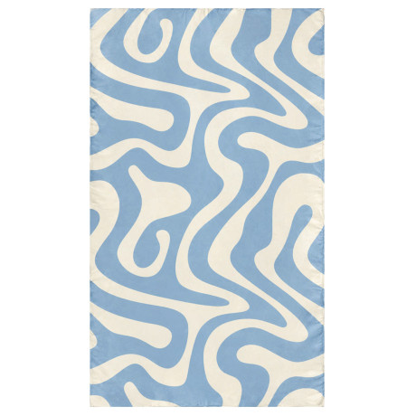 Estia Πετσετα Θαλασσης Microfiber με Τσαντακι Ocean Waves