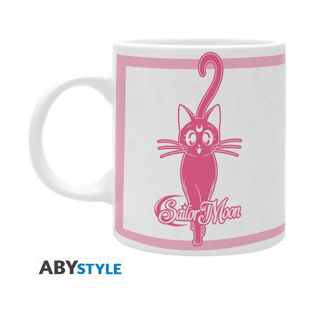 Abysse Sailor Moon - Sailor Moon and Luna Ceramic mug (320ml)