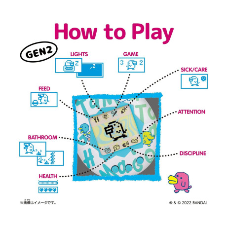 Bandai Tamagotchi Original - Caramel Nuts (46179)