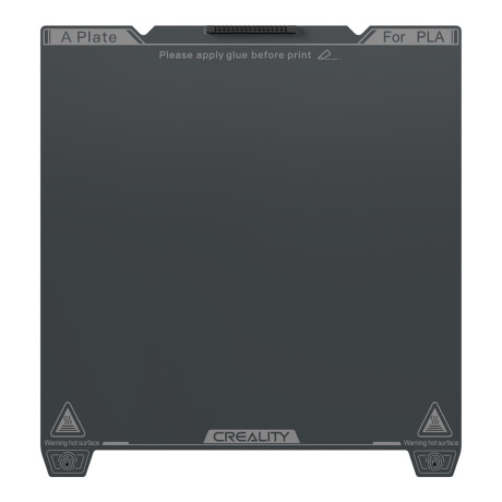 Creality k1c Smooth Build Plate 235x235mm -K1c / k1 se - no Magnetic Sticker