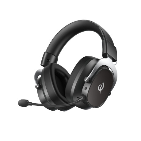 Qcy Heroad Vt200 pro tri-Mode Black Wired/wireless/bt Gaming Headset 53mm Metal Headband Ps4/ps5/pc