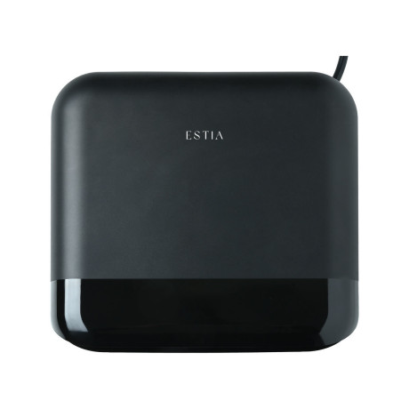 Estia Τοστιερα Black & Inox 2 Θεσεων 800w με Αποσπωμενες Αντικολλητικες Πλακες
